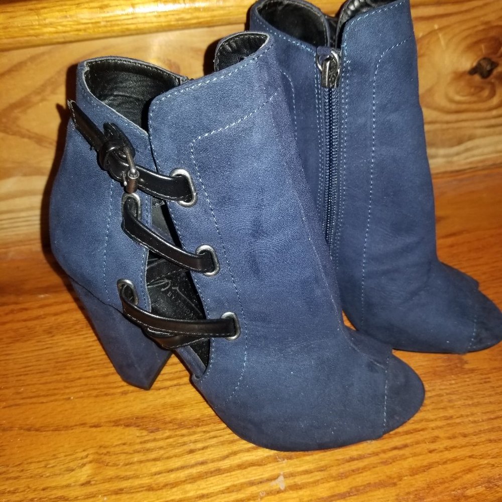 Shoes Daya by Zendaya ankle open toe boots